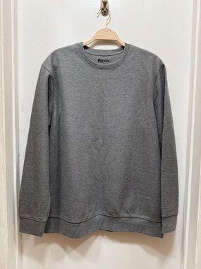 Bench Grey Crewneck Pullover Sweater